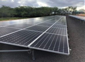 Net Zero Energy Generation Showcase of Ground Mounted Solar PV Array